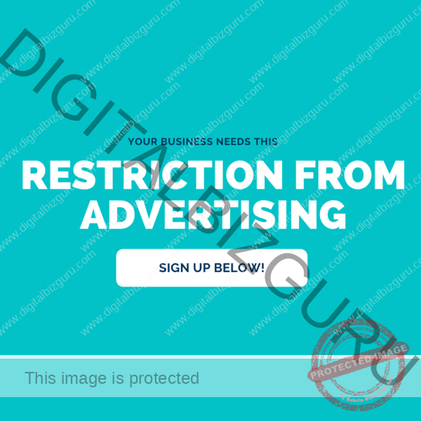 Restricted from Ads