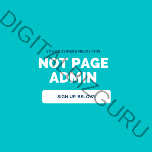 Not Page Admin