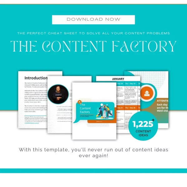 The Content Factory (template)