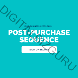 Post Purchase Sequence