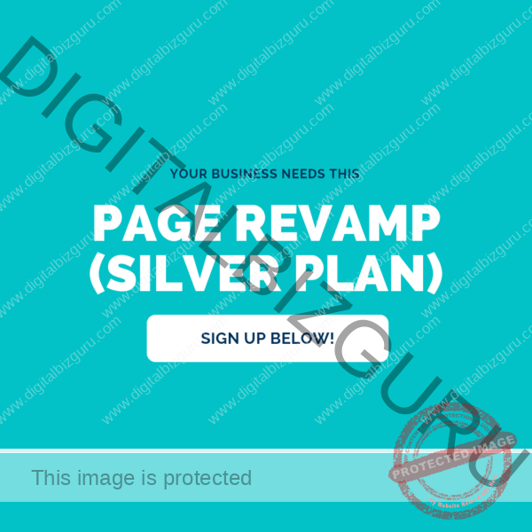 Page Revamp (silver plan)