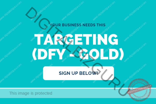 Targeting for sponsored ads - Gold