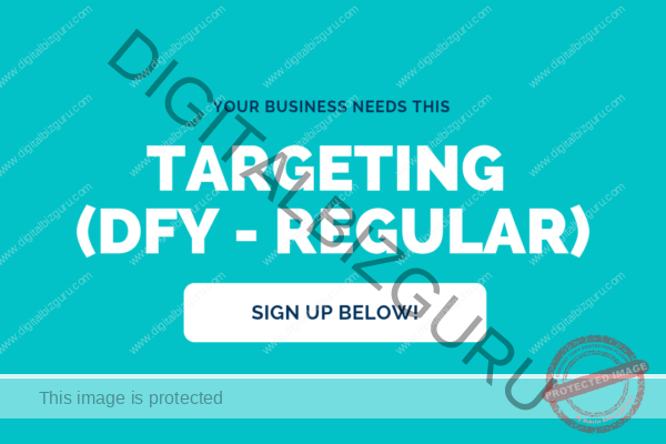 Targeting for sponsored ads - Regular